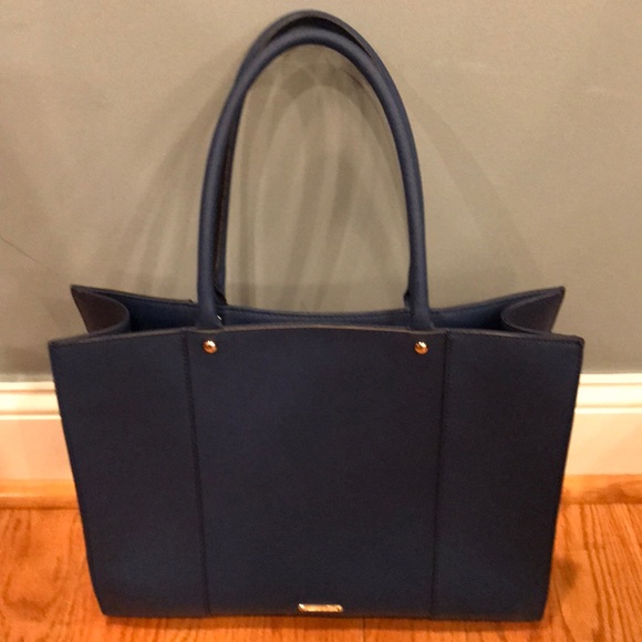 Cobalt blue Rebecca Minkoff tote bag - Picture 2 of 8